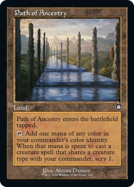 Image for Path of Ancestry (Retro Frame) (192) - Magic: The Gathering