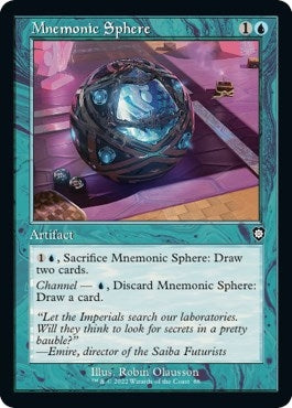 Image for Mnemonic Sphere (Retro Frame) (88) - Magic: The Gathering