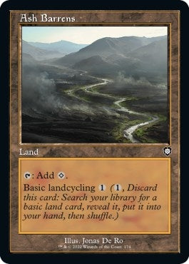 Image for Ash Barrens (Retro Frame) (174) - Magic: The Gathering