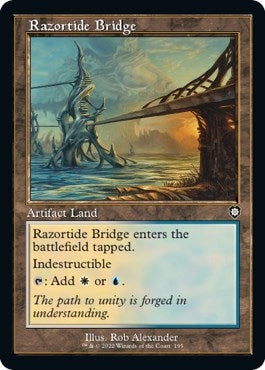 Image for Razortide Bridge (Retro Frame) (195) - Magic: The Gathering