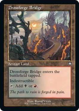 Image for Drossforge Bridge (Retro Frame) (183) - Magic: The Gathering