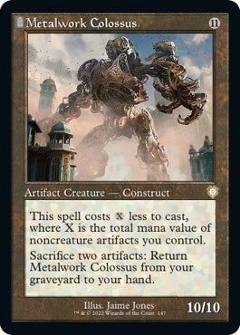 Image for Metalwork Colossus (Retro Frame) (147) - Magic: The Gathering