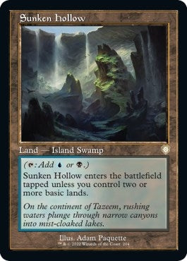 Image for Sunken Hollow (Retro Frame) (204) - Magic: The Gathering