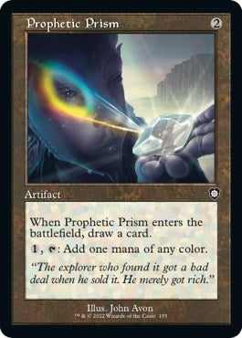 Image for Prophetic Prism (Retro Frame) (155) - Magic: The Gathering