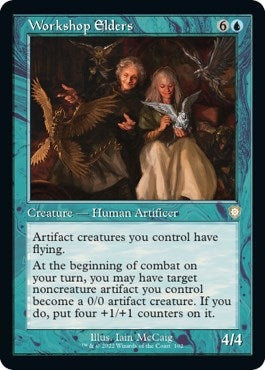 Image for Workshop Elders (Retro Frame) (102) - Magic: The Gathering