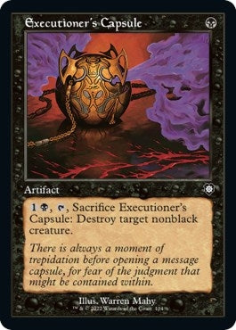 Image for Executioner's Capsule (Retro Frame) (104) - Magic: The Gathering