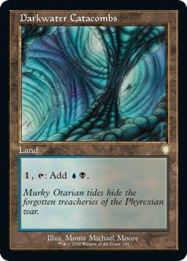 Image for Darkwater Catacombs (Retro Frame) (181) - Magic: The Gathering