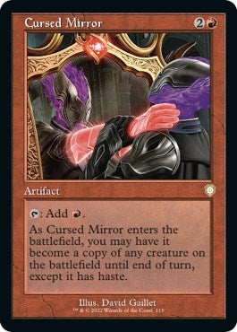 Image for Cursed Mirror (Retro Frame) (115) - Magic: The Gathering