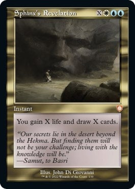 Image for Sphinx's Revelation (Retro Frame) (130) - Magic: The Gathering