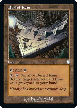 Image for Buried Ruin (Retro Frame) (177) - Magic: The Gathering