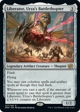 Image for Liberator, Urza's Battlethopter (237) (The Brothers' War) (BRO) - Magic: The Gathering