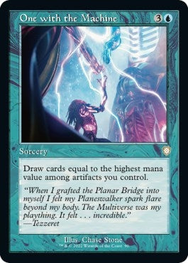 Image for One with the Machine (Retro Frame) (90) - Magic: The Gathering
