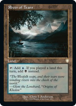 Image for River of Tears (Retro Frame) (197) - Magic: The Gathering