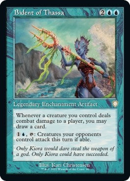 Image for Bident of Thassa (Retro Frame) (80) - Magic: The Gathering
