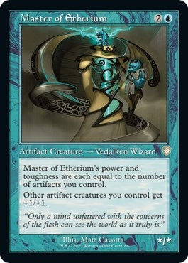 Image for Master of Etherium (Retro Frame) (86) - Magic: The Gathering