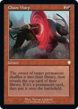 Image for Chaos Warp (Retro Frame) (114) - Magic: The Gathering