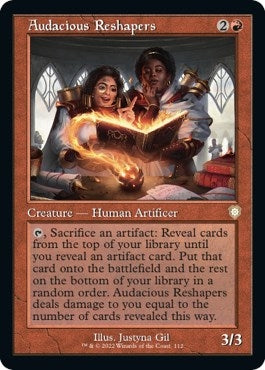 Image for Audacious Reshapers (Retro Frame) (112) - Magic: The Gathering