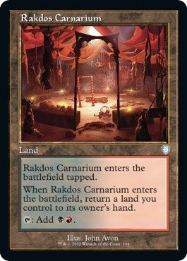 Image for Rakdos Carnarium (Retro Frame) (194) - Magic: The Gathering
