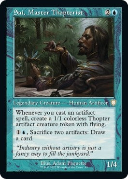 Image for Sai, Master Thopterist (Retro Frame) (93) - Magic: The Gathering
