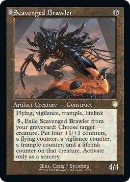 Image for Scavenged Brawler (Retro Frame) (17) - Magic: The Gathering