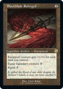 Blackblade Reforged (6) (The Brothers' War: Retro Frame Artifacts)