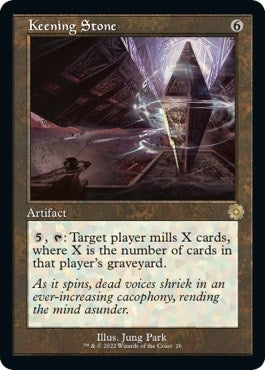 Image for Keening Stone (26) (The Brothers' War: Retro Frame Artifacts) (BRR) - Magic: The Gathering