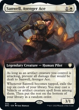 Image for Sanwell, Avenger Ace (Extended Art) (52) - Magic: The Gathering