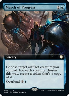 Image for March of Progress (Extended Art) (55) - Magic: The Gathering