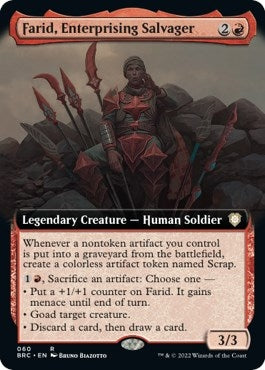 Image for Farid, Enterprising Salvager (Extended Art) (60) - Magic: The Gathering