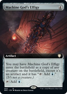 Image for Machine God's Effigy (Extended Art) (63) - Magic: The Gathering