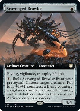 Image for Scavenged Brawler (Extended Art) (64) - Magic: The Gathering