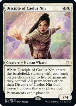 Image for Disciple of Caelus Nin (21) - Magic: The Gathering