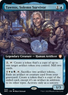 Image for Tawnos, Solemn Survivor (Extended Art) (42) - Magic: The Gathering