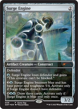 Image for Surge Engine (9) (Game Day & Store Championship Promos) - Magic: The Gathering