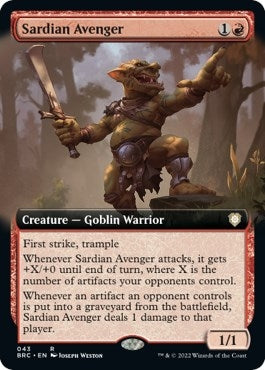 Image for Sardian Avenger (Extended Art) (43) - Magic: The Gathering
