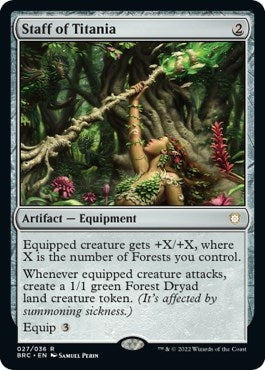 Image for Staff of Titania (27) - Magic: The Gathering