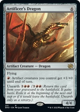 Image for Artificer's Dragon (291) (BRO) - Magic: The Gathering
