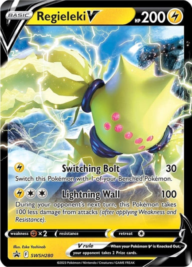 Image for Regieleki V - SWSH280 (SWSH280) (SWSH: Sword & Shield Promo Cards) - Pokemon