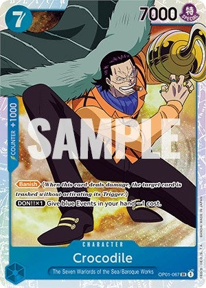 Crocodile (067) (OP01-067) (Romance Dawn)