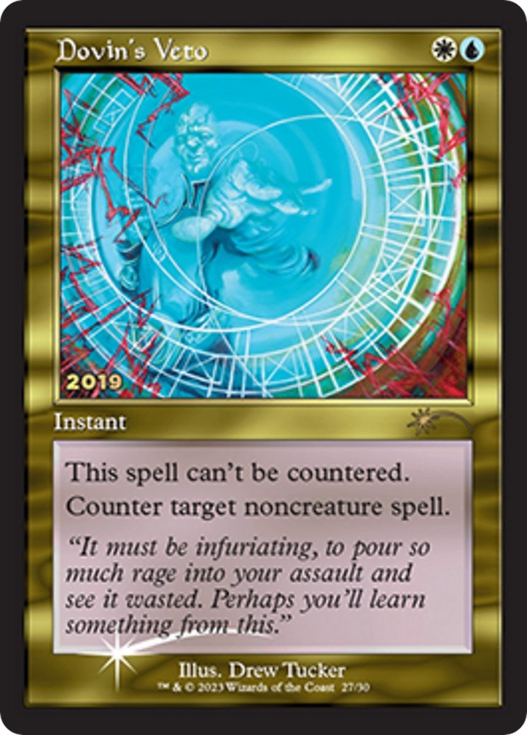 Image for Dovin's Veto (27) - Magic: The Gathering