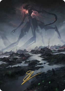 Image for Swamp (50) Art Card (Gold-Stamped Signature) (50) - Magic: The Gathering