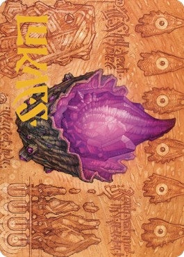 Image for Thorn of Amethyst Art Card (Gold-Stamped Signature) (80) - Magic: The Gathering