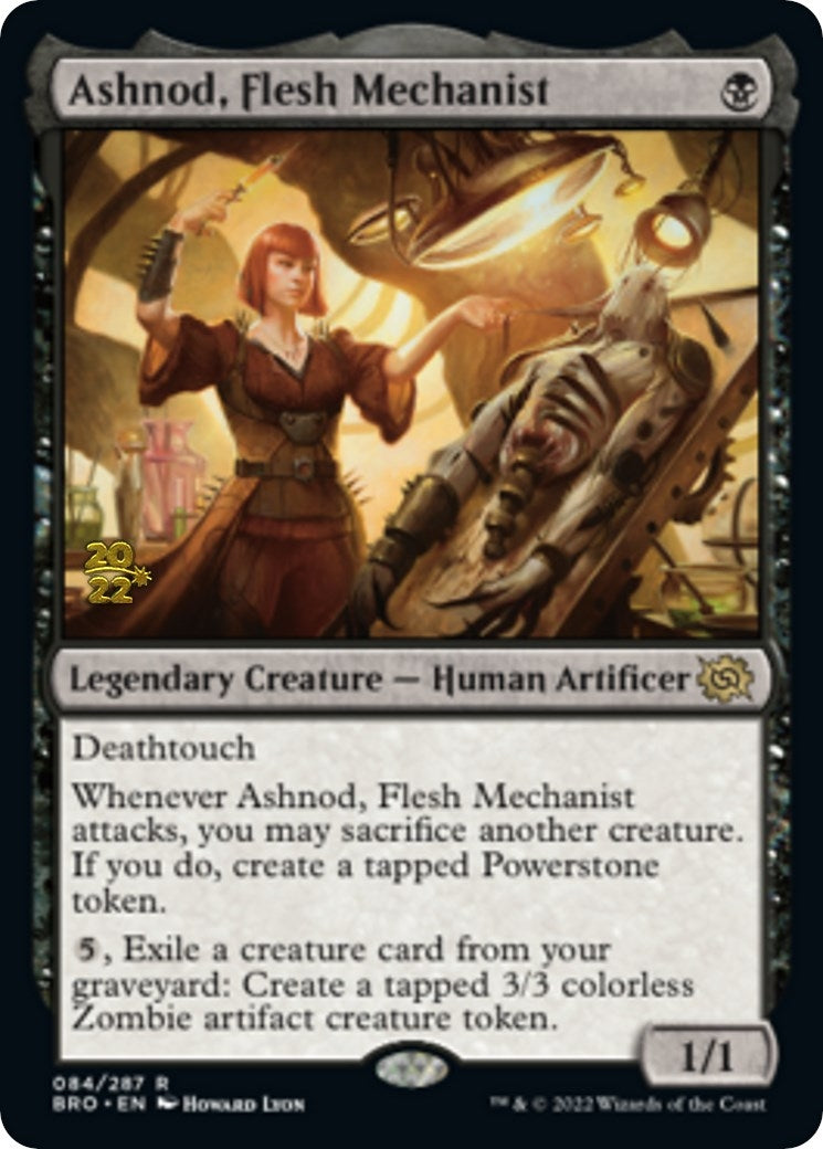 Image for Ashnod, Flesh Mechanist (84) (Prerelease Cards) (PRE) - Magic: The Gathering