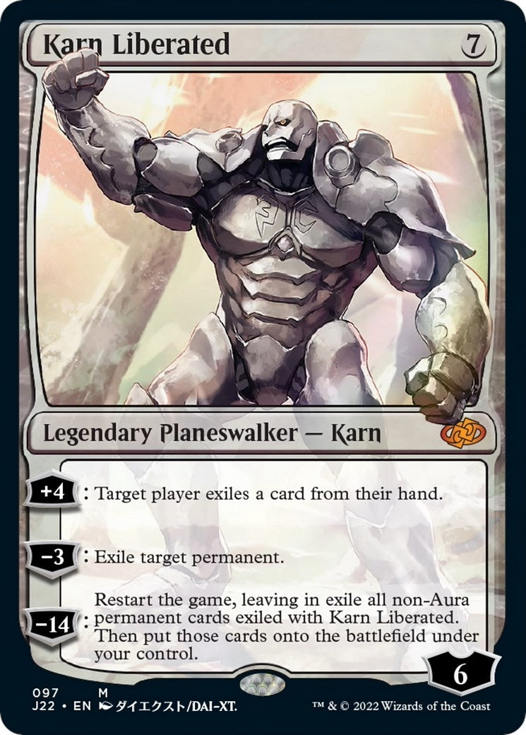 Image for Karn Liberated (97) (Jumpstart 2022) (J22) - Magic: The Gathering