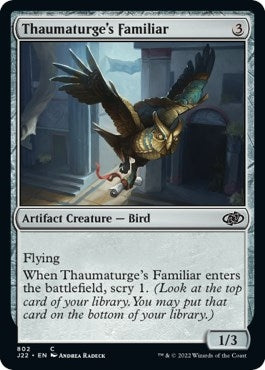 Image for Thaumaturge's Familiar (802) (Jumpstart 2022) (J22) - Magic: The Gathering