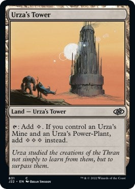 Image for Urza's Tower (831) (Jumpstart 2022) (J22) - Magic: The Gathering