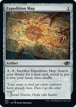 Image for Expedition Map (765) (Jumpstart 2022) (J22) - Magic: The Gathering