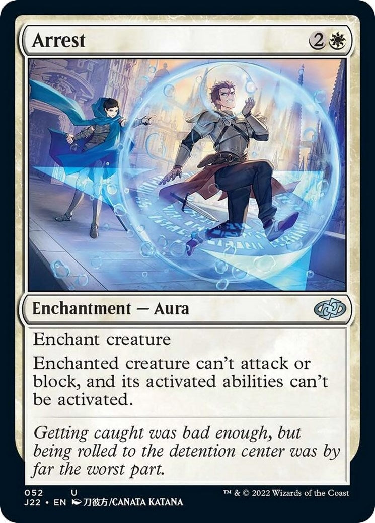 Image for Arrest (52) (Jumpstart 2022) (J22) - Magic: The Gathering