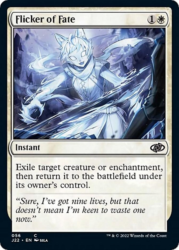 Image for Flicker of Fate (56) (Jumpstart 2022) (J22) - Magic: The Gathering