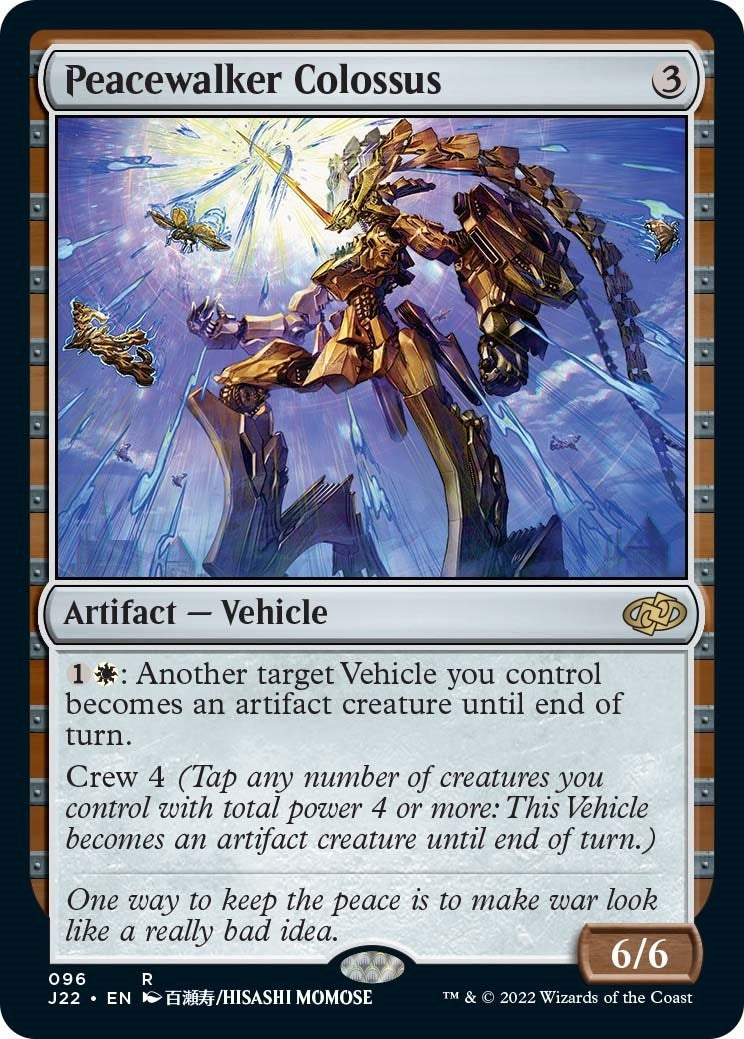 Image for Peacewalker Colossus (96) (Jumpstart 2022) (J22) - Magic: The Gathering